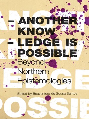cover image of Another Knowledge Is Possible